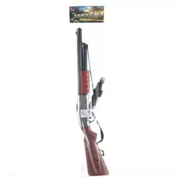 Játék puska hanggal - barna kép