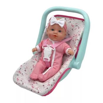 Játékbaba hordozóban - 31 cm kép