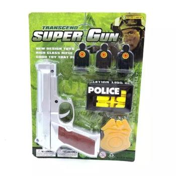 Játékfegyver műanyag töltényekkel és célokkal kép