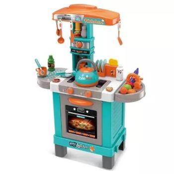 Játékkonyha fényekkel és hangokkal - kék kép