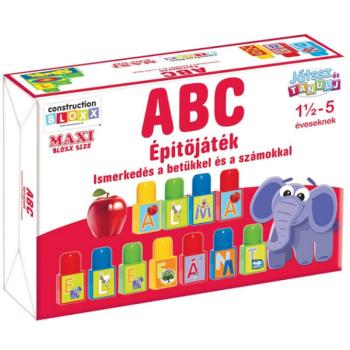 Játssz és tanulj!: ABC betűk és számok fejlesztő építőjáték - D-Toys kép