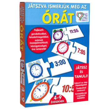 Játszva ismerjük meg az órát kép