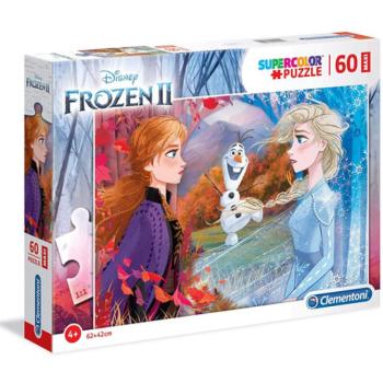 Jégvarázs II. Elza és Anna 60 db-os maxi puzzle - Clementoni kép