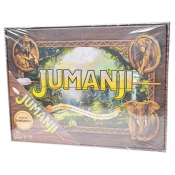 Jumanji társasjáték új kiadás fa dobozban - Spin Master kép