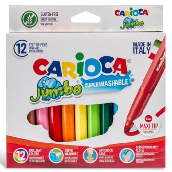 Jumbo filctollszett 12db - Carioca kép