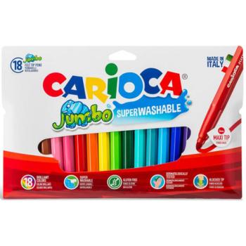 Jumbo filctollszett 18db - Carioca kép