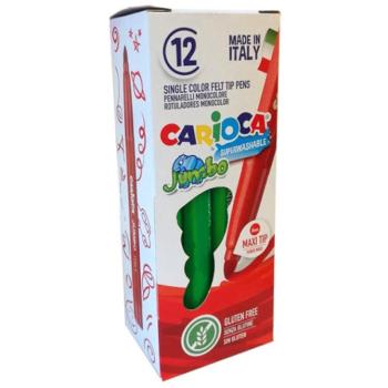 Jumbo zöld filctoll 1 db - Carioca kép