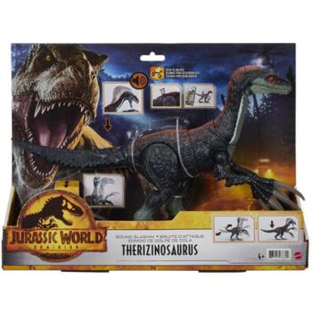 Jurassic World 3: Therizinosaurus slasher dinoszaurusz figura - Mattel kép