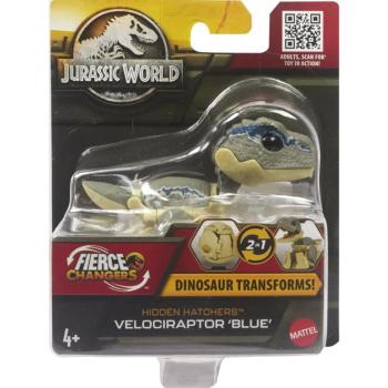 Jurassic World: Éledő Dínóbébi Velociraptor Kék dinoszaurusz - Mattel kép