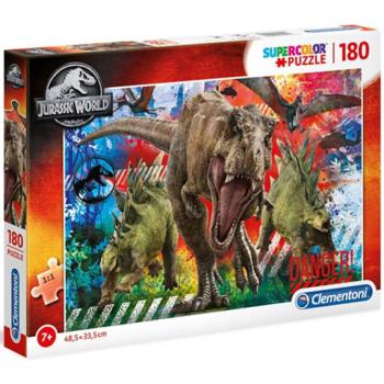 Jurassic World Supercolor 180db-os puzzle - Clementoni kép