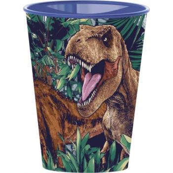 Jurassic World: T-rex mintás műanyag pohár - 260 ml kép