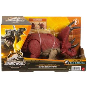 Jurassic World: Támadó dinó figura hanggal - Diabloceratops kép