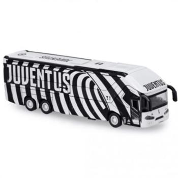 Juventus csapatbusz, hátrahúzós kisautó 1/50 - Mondo Motors kép