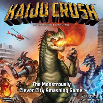 Kaiju Crush társasjáték, angol nyelvű kép