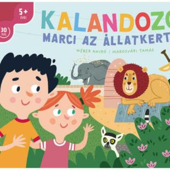 KalandoZOO - Marci az állatkertben társasjáték kép