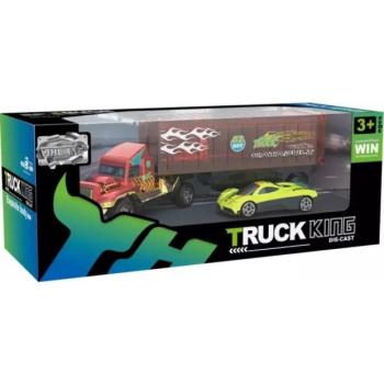 Kamion autókatapult kisautókkal kép