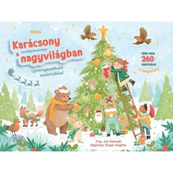 Karácsony a nagyvilágban (matricás foglalkoztató) kép