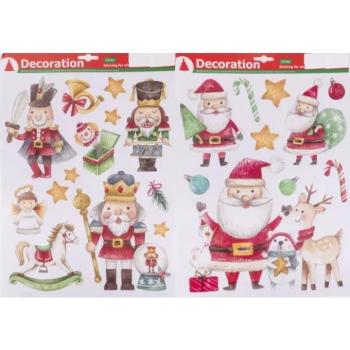 Karácsonyi ablakmatrica - 41 x 29 cm, többféle kép