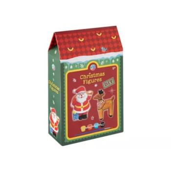 Karácsonyi figurafestő - 7 cm, többféle kép