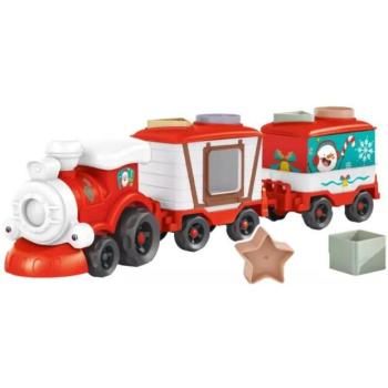 Karácsonyi mozdony formaválogatóval kép