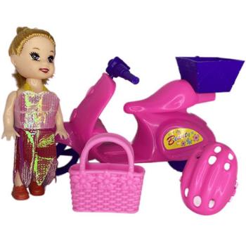 Katie: Grace baba pink robogóval és kiegészítőkkel 10cm kép