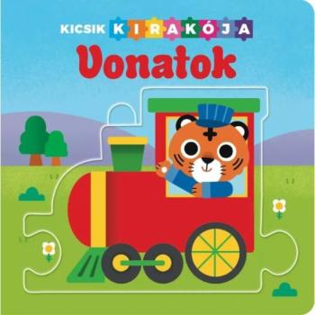 Kicsik kirakója 5. - Vonatok kirakóskönyv kép