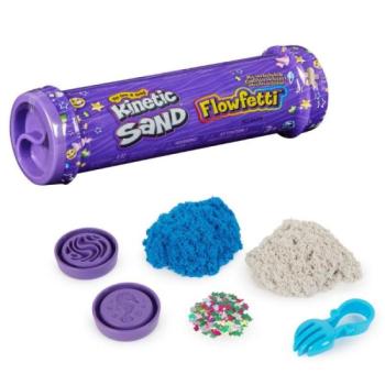 Kinetic Sand: Flowfetti meglepetés henger kép