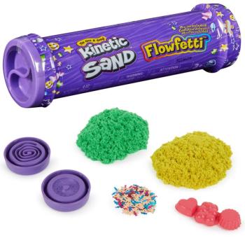 Kinetic Sand: Flowfetti meglepetés homokgyurma csőben 113g kép