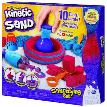 Kinetic Sand - Homokgyurma szett kiegészítőkkel 907g kép