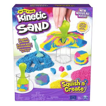 Kinetic Sand: Nyomogatós kreatívkodás 382g - Spin Master kép