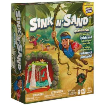 Kinetic Sand: Sink 'N Sand Futóhomok társasjáték - Spin Master kép