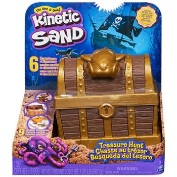 Kinetic Sand Treasure Hunt homokgyurma játékszett 567g - Spin Master kép