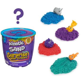 Kinetic Sand: Wild Critters meglepetés homok szett kép