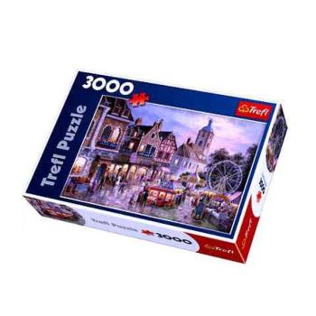 Kisvárosi boldog emlék puzzle 3000db-os - Trefl kép