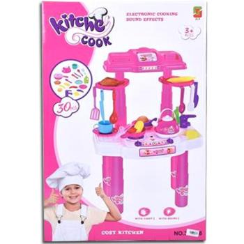 Kitchen Cook Pink játékkonyha fénnyel és hanggal kép