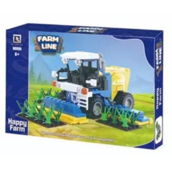 Kombájn műanyag építőjáték kép