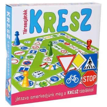 Kresz társasjáték - D-toys kép