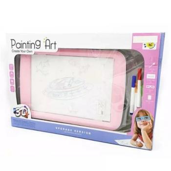 Különleges kreatív rajztábla - rózsaszín kép