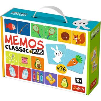 Különleges párok Classic & Plus memória játék 36db-os - Trefl kép