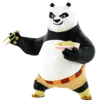 Kung Fu Panda: Evő Po játékfigura kép