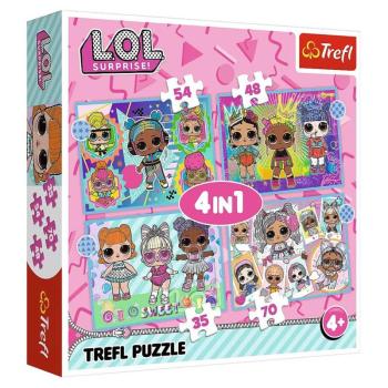 L.O.L Surprise babák 4 az 1-ben puzzle - Trefl kép