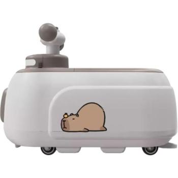 Lábbal hajtós utánfutós bébijárgány hanggal - Kapibara kép