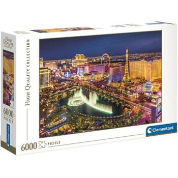 Las Vegas, Amerikai Egyesült Államok HQC puzzle 6000db-os - Clementoni kép