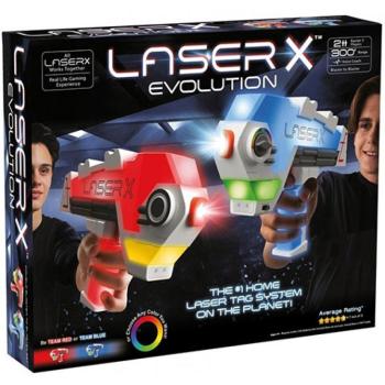 Laser-X Evolution lézerfegyver dupla szett kép