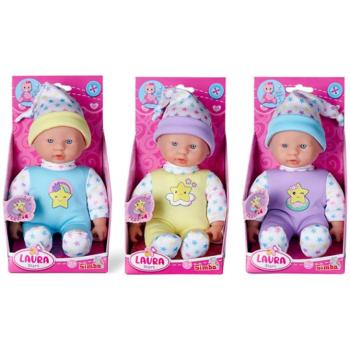 Laura baba csillagos pizsamában többféle változatban 20cm - Simba Toys kép