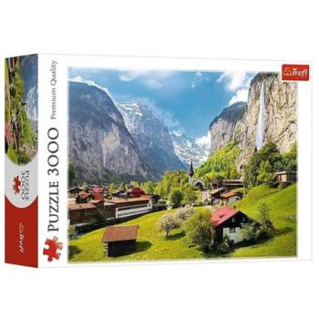 Lauterbrunnen, Svájc 3000db-os puzzle - Trefl kép