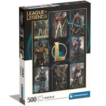 League of Legends: Hősök HQC puzzle 500db-os - Clementoni kép