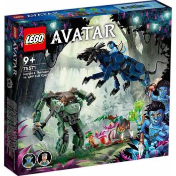 LEGO Avatar: 75571 Neytiri és Thanator az AMP Suit-os Quaritch ellen kép