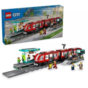 LEGO® City Belvárosi villamos és megálló 60423 – gyerek játékok kép