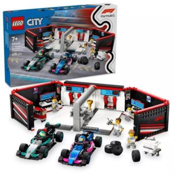 LEGO® City F1®-es garázs, Mercedes-AMG és Alpine autók 60444 kép